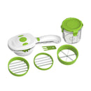 6 in 1 Quick Dicer Dish Fruit Vegetable Dicing Slicer Carrot Cutting Device Kitchen Quick Shredder Rasp Fruit Slicing Tools