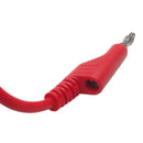 DANIU P1036 5Pcs 1M 4mm Banana to Banana Plug Test Cable Lead for Multimeter Tester 5 Colors