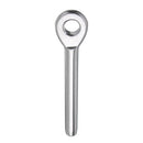 3mm 316 Marine Grade Polished Stainless Steel Swage Eye Terminal Steel Wire Rope Eyelet