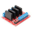 3Pcs Four Way Solid State Relay Module For