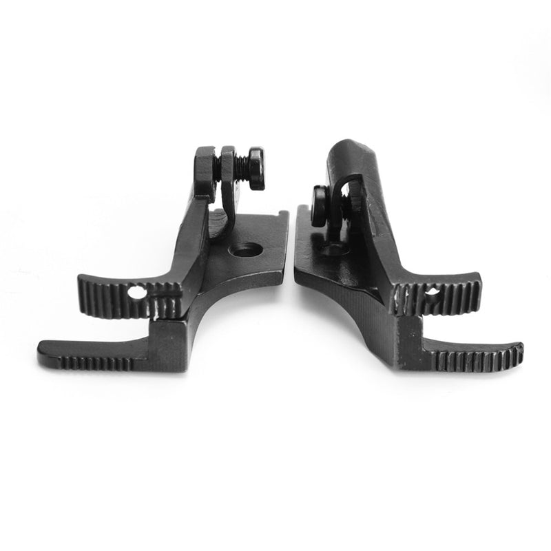2pcs Black Sewing Machine Right Left Double Presser Foot Feets For Juki DNU241 DNU-1541