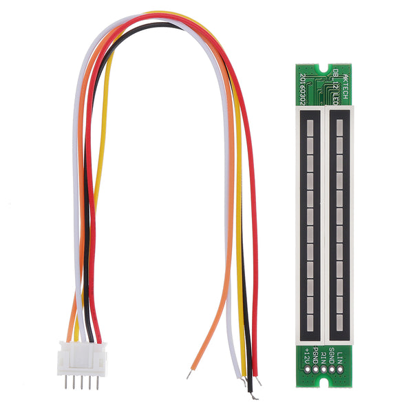 Assembled Dual 12 Stereo Level Indicator Follow the Music Variation Kit for Power Amplifiers