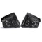 Left/Right PU Leather Motorcycle Saddlebags Luggage Saddle Pannier Bag Black Universal