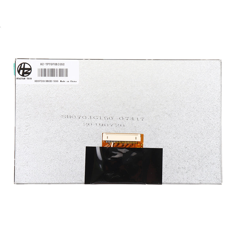 7 Inch 1024*600 720P 65K HD LVDS IPS Full View Angle Industrial Display LCD Screen