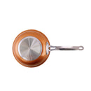 Copper Chef Round Fry Pan Non-stick Frying Pan Copper-colored Aluminum Pan Cookware