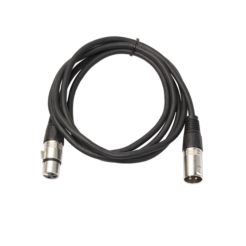 REXLIS 1/ 1.8/ 3M XLR 3-Pin Male to XLR 3-Pin Female Microphone Audio Cable