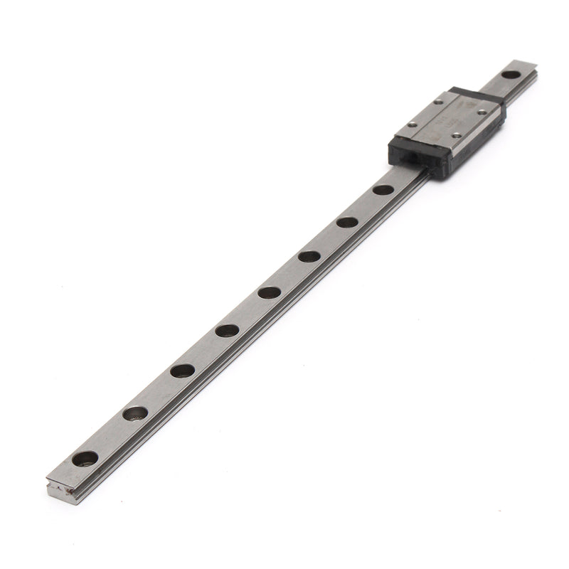 2Pcs 175mm CPC Miniature CNC Linear Support Rail w/ Slide Bearing With 1 Pc Silder Parts