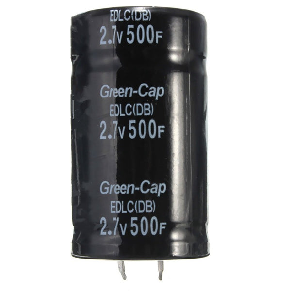 3pcs Black 2.7V 500F 35 x 60mm Super Farad Capacitor