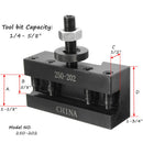 250-202 Turning and Facing Holder Quick Change Tool Boring CNC Tool Holder