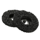 2pcs 115mm Rust Paint Remover Abrasive Poly Disc Wheel For 4.5 Inch Angle Grinder