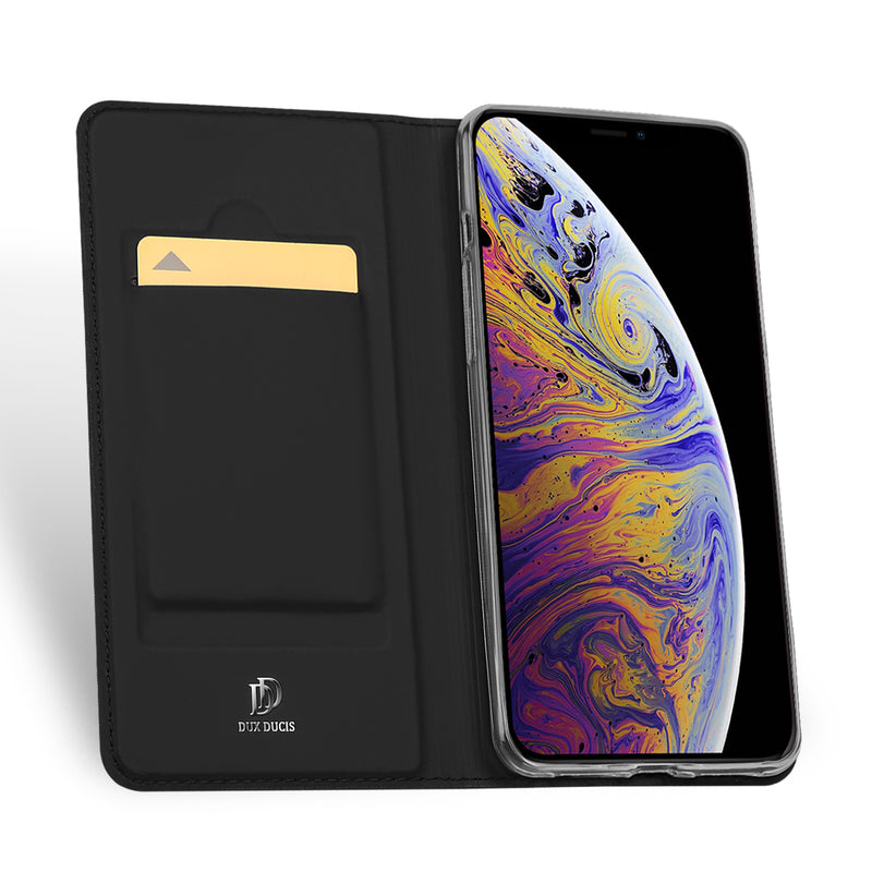 DUX DUCIS Flip Magnetic Shockproof with Card Slot PU Leather Protective Case for iPhone 11 Pro Max 6.5 inch