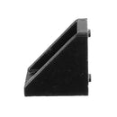 Suleve AJ20 10Pcs 2020 Black Aluminium Angle Corner Joint 2020 Series Aluminum Extrusion 20x20mm Right Angle Bracket Furniture Fittings