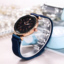 Woman Mesh Magnet Buckle Starry Sky Watch Casual Women Geometric Surface Quartz Watch