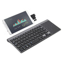 JP136 Ultra Thin 2.4GHz Wireless Keyboard with Touch Pad for Laptops Desktop Computers