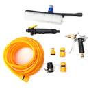 High Pressure Copper Car Wash Washing Water Spray Gun w/ TPE Water Pipe Hose Set