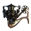 Fishdrops BA4000/6000 5.5:1/4.7:1 7+1 BB Spinning Fishing Reel Full Metal Body Fishing Wheel