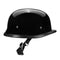 DOT German Style Motorcycle Half Face Helmet Motocross Bike Matte Black M/L/XL