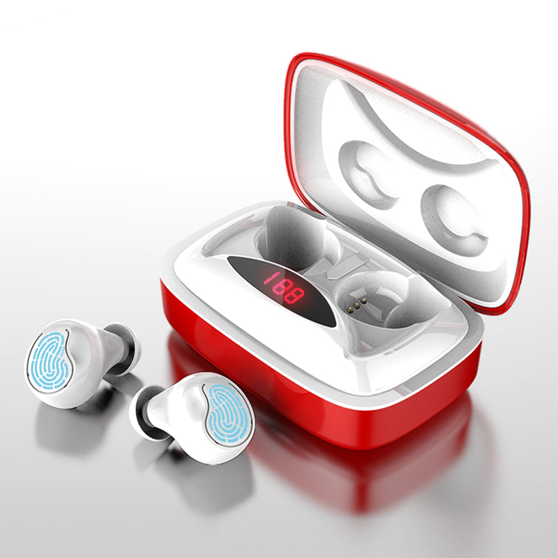X29 TWS Wireless Stereo Dual bluetooth 5.0 Earbuds LED Display Smart Touch 6D Sound Earphone Binaural Headset With 2000mAh Charging Case