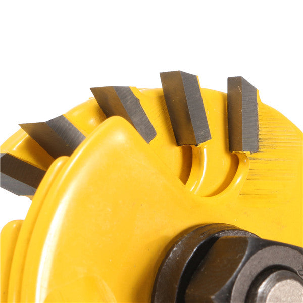 2pcs 1/2 And 1/4 Inch Shank Adjustable Rabbet Router Bit Set For Woodworking