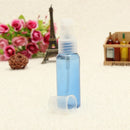 8Pcs 30ML Blue Empty Transparent Plastic Water Spray Bottle Atomizer Container Travel