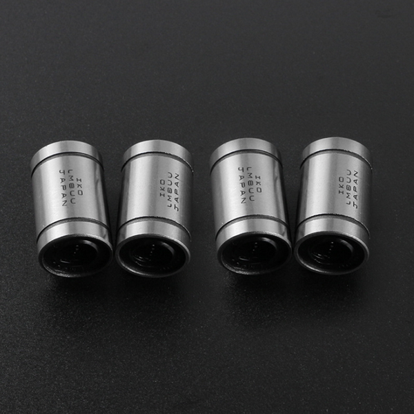 4Pcs LM8UU 8X15X24MM Long Rod Shaft 3D Printer Linear Bearing For Reprap Prusa I3 3D Printer