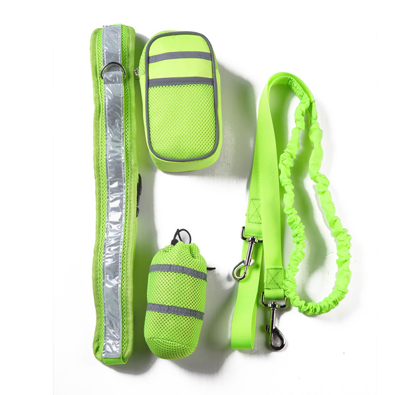 Dog Running Pet Sports Set Reflective Dog Traction Rope Set Running Traction Training Bag Outdoor Multi-function Hyena From Xiaomi Youpin