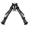 Adjustable Stud Spring 6"-9" Bipod Picatinny Rail Fit Standard 20mm Rail Mount