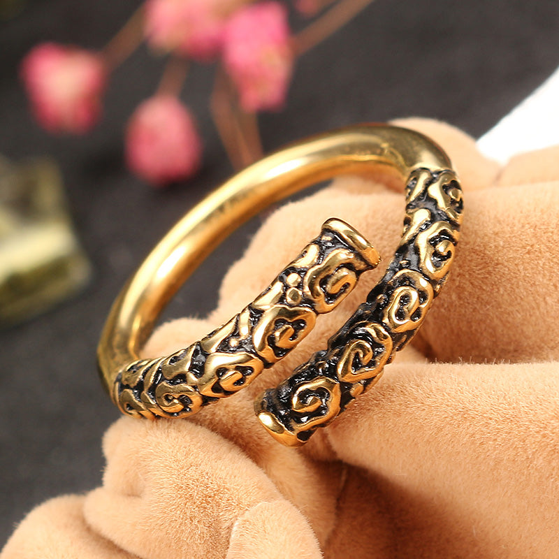 3mm Jingubang Men Cool Stainless Steel Ring Jewelry Journey to the West