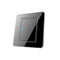 LED Wall Touch Light Switch Glass Panel 1/2 Gang Switch Panel Power Wall Control