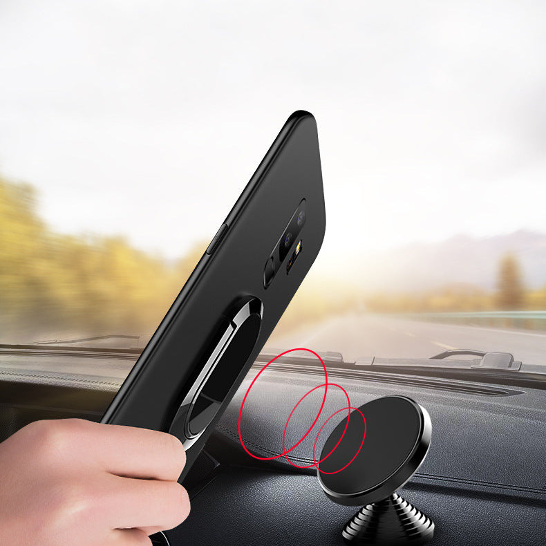 Bakeey Magnetic Metal Ring Bracket TPU Protective Case for Samsung Galaxy S9/S9 Plus