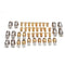 1M PTFE Tube + 0.2&0.3&0.4&0.5&0.6&0.8&1.0mm V6 Nozzle + PC4-M6 + PC4-M10 Pneumatic Quick Connector Kit for 3D Printer Part Common Use