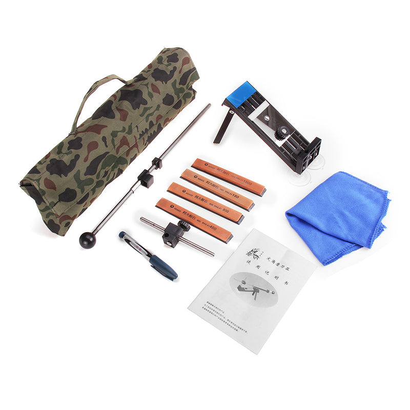 Steel Cutter Sharpener Tool Sharpening Machine Diamond Grinding Board Bar with 4pcs Sharpen Stone