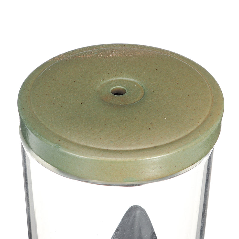 Backflow Incense Burner Censer Ceramic Glass Cup Dragon Home Decor