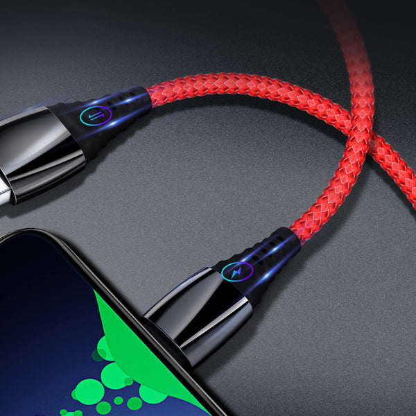 Fonken Type C 5A Fast Charging Data Cable For Huawei P30 Pro Mate 30 Xiaomi 9 Pro Mi9 S10+ Note10