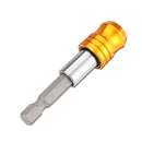 Drillpro 31Pcs Screwdriver Bit Set Torx Hex Slotted Pozi Phillips Screwdriver Bits with Quick Release Hex Chuck Extension Adapter