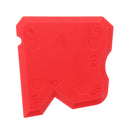 Drillpro 4pcs Caulking Tool Joint Sealant Glass Glue Scraper Floor Scrapers Tool Grout Spreader