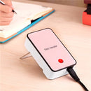 Portable Mini Handheld Electric Winter Heater Desktop Air Fan Warmer