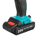 25V Rechargable Lithium Power Dirlls Cordless Electric Drill 2 Speed Adjustment LED Lighting Screw Driver Tool With 1 Or 2 Batteries