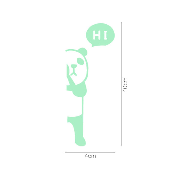 Little Bear Luminous Switch Sticker Removable Glow In The Dark Wall Decal Home Decor