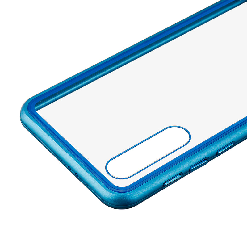 Bakeey 360 Magnetic Adsorption Metal Tempered Glass Flip Protective Case for Xiaomi Mi 9 SE