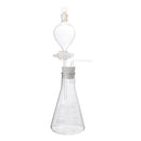 Glass Gas Generator Apparatus Carbon Dioxide Hydrogen Generating Device Gas Reaction Glassware Lab Experiment