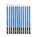 H&B HB-CBPB051 51pcs Art Stationery Suit Painting Pencil Set Sketch Colored Pencils Painting Water Soluble Coloured Lead Art Supplies