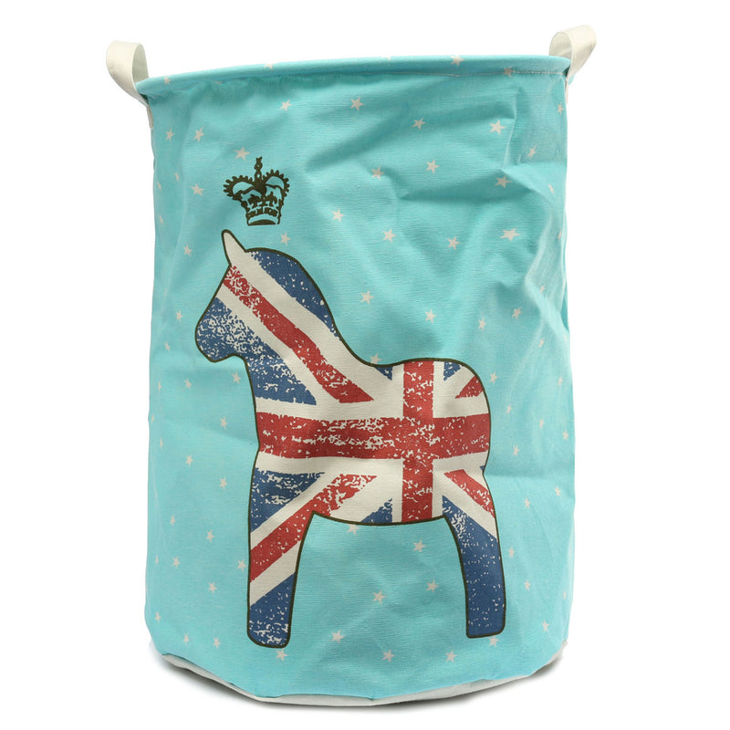 Linen Laundry Hamper Bag Washing Basket Clothes Storage Pouch Collection