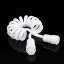 ABS Portable Bidet Sprayer Set Handheld Toilet Bidet Retractable w/ 1.5m Spring 1/2" Hose Adapter Free Mounting Bracket Switch Toilet Cleaning Tool