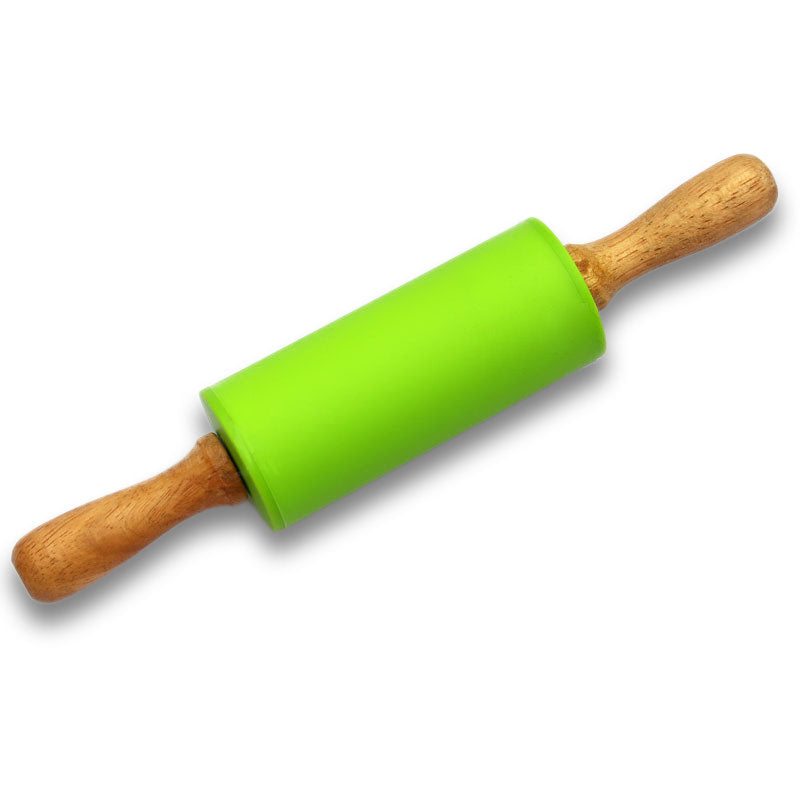 Non-Stick Silicone Rolling Pin Kitchen Pastry Dough Flour Bread Cooking Bakeware Tool
