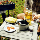 Naturehike NH17T011-P 8Pcs/set Seasoning Box Spice Jar Cruets Pouch Picnic BBQ Condiment Flavouring Tool Kit Storage Bag Outdoor Camping