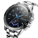 LONGBO 8833 Men Watch Luminous Stainless Steel Fashion Casual Quartz Wrist Watch