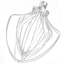 11 Wire Whip Egg Beater Mixer Whisk Beater Stainless Steel For KitchenAid 5K7EW
