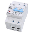 MoesHouse 2P 63A WiFi Smart Circuit Breaker Switch Smart Home Automation Overload Short Circuit Voice Control with Alexa Google Home
