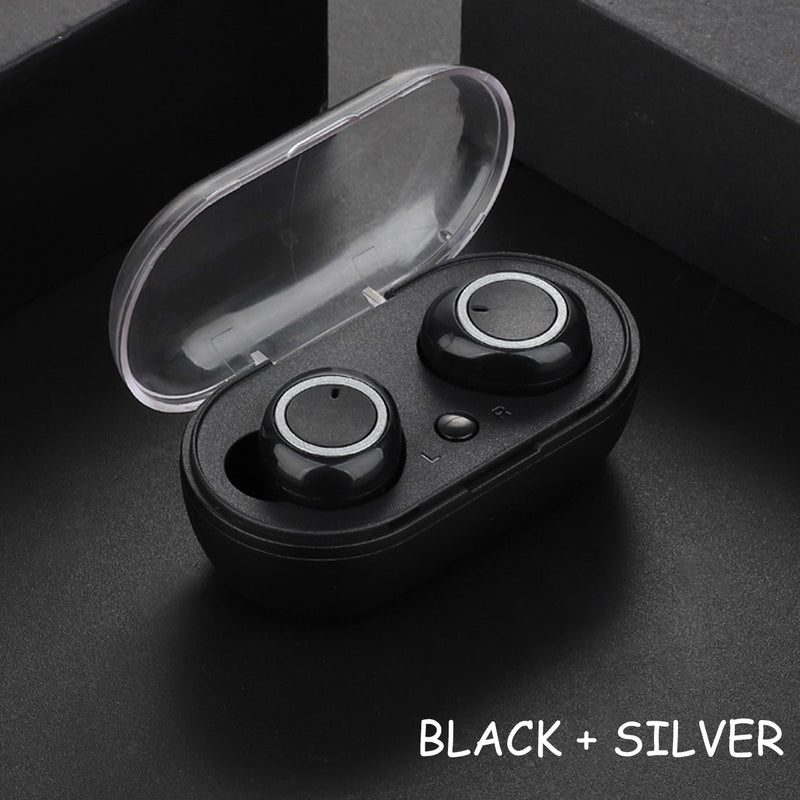 SQ-W1 TWS Wireless bluetooth 5.0 Touch Headset Stereo In-ear Mini CVC8.0 Waterproof Earphone With Mic